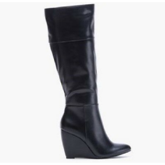 Sociology Women'S Wedge Boots Black - Picture 2 of 8